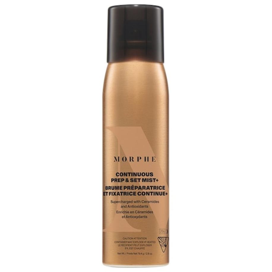 Morphe Fixing sprays & powders Continous Prep Set Mist+ Make-Up Fixeerspray Dames 79,4 g