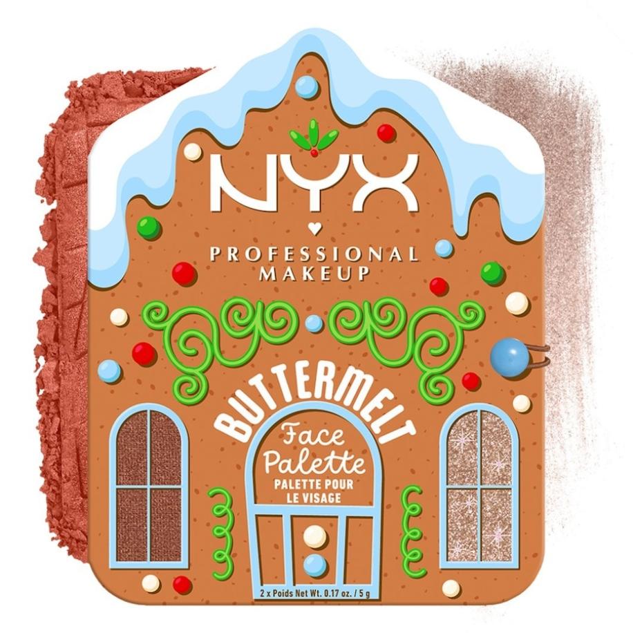 NYX Professional Makeup Buttermelt Buttermelt Face Palette