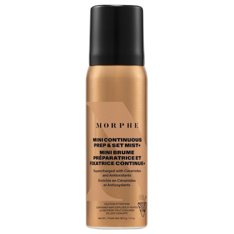 Morphe Fixing sprays & powders Continous Prep Set Mist+ Make-Up Fixeerspray Dames 36,8 ml