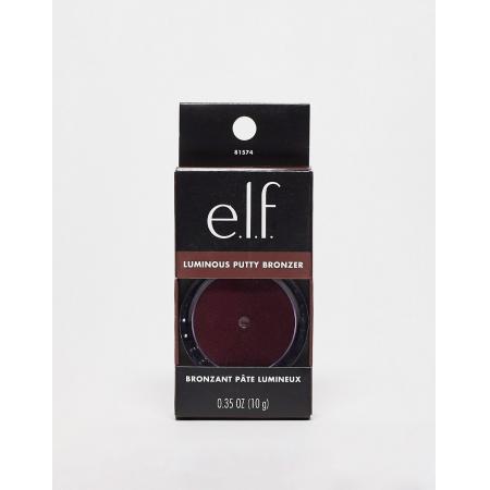 e.l.f. Luminous Putty Bronzer in kleur 'Frequent Flyer'-Brown
