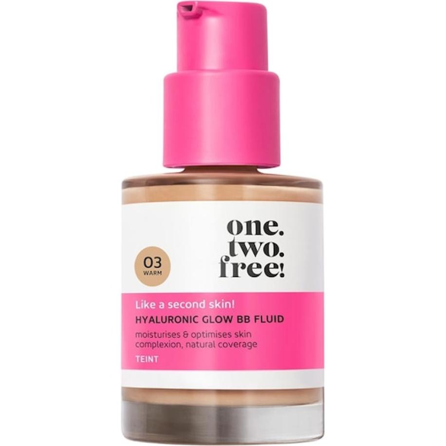 One.two.free! Make-up gezicht Hyaluronic Glow BB Fluid BB- & CC-Cream Dames 30 ml