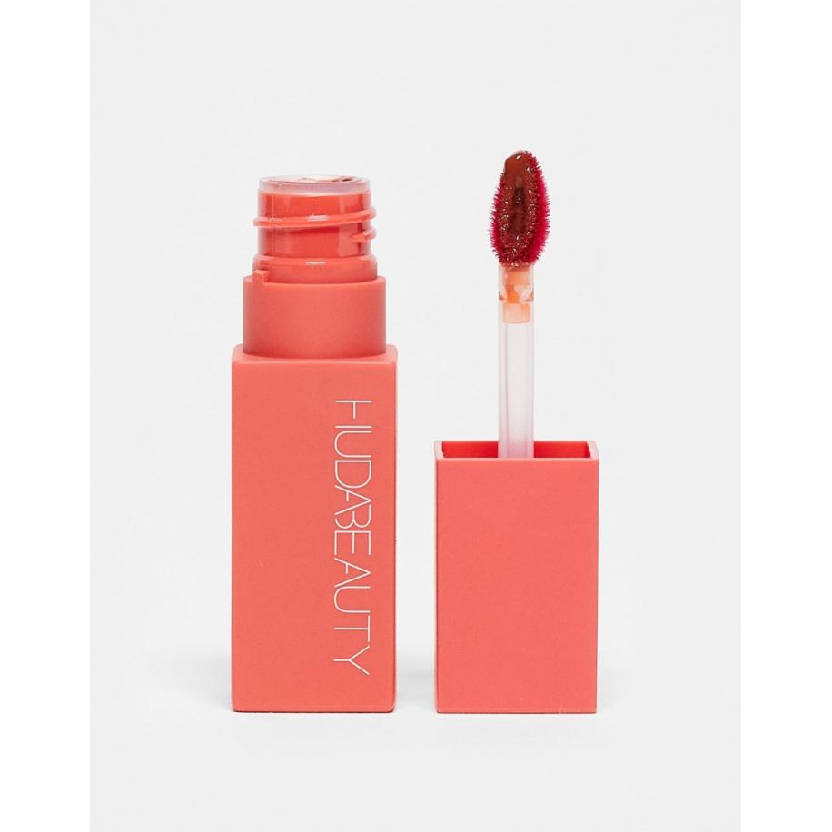 Huda Beauty Lip Blush Crèmige lip- en wangkleur Coral Kiss-Oranje
