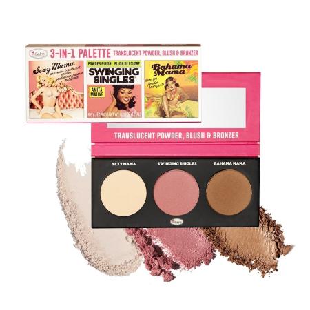 theBalm Powder, Blush & Bronzer 3 in 1 Palette