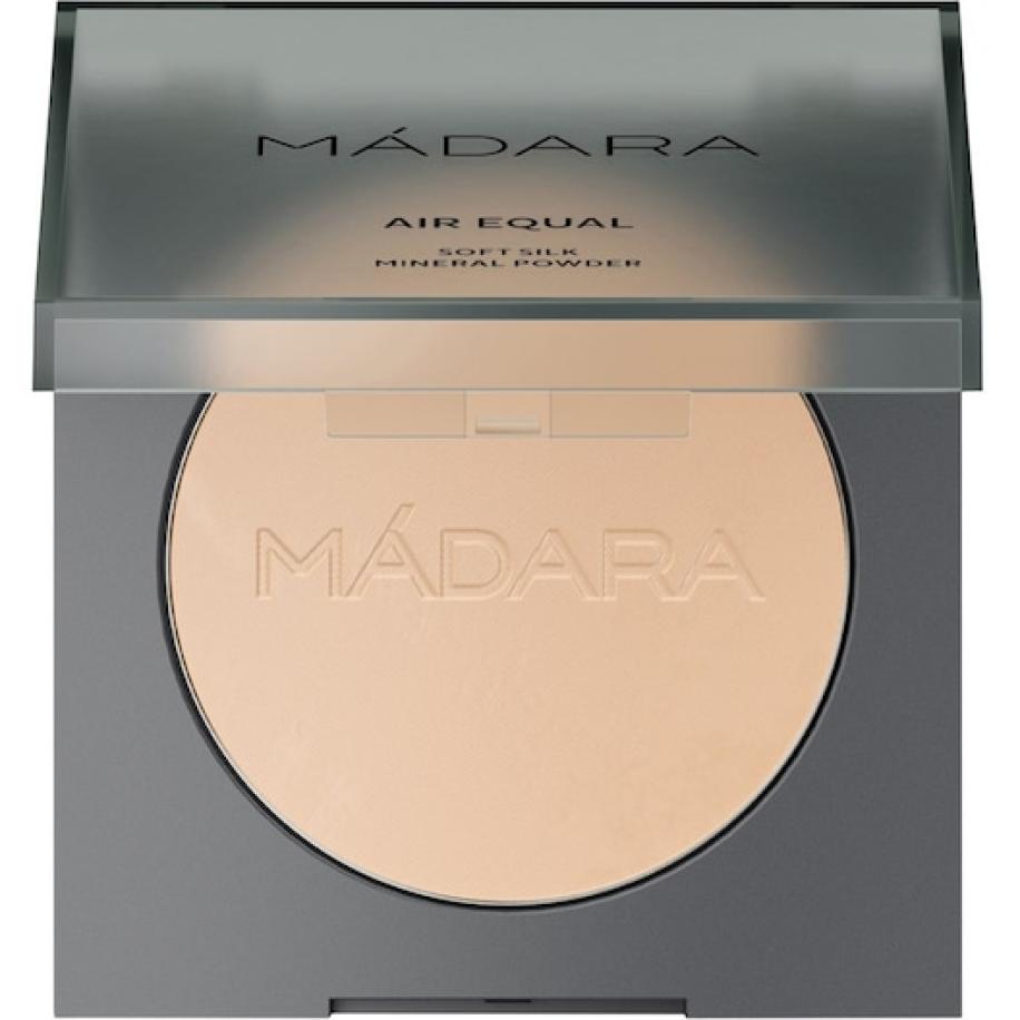 MÁDARA AIR EQUAL zijdezacht mineraal poeder, #0 Translucent