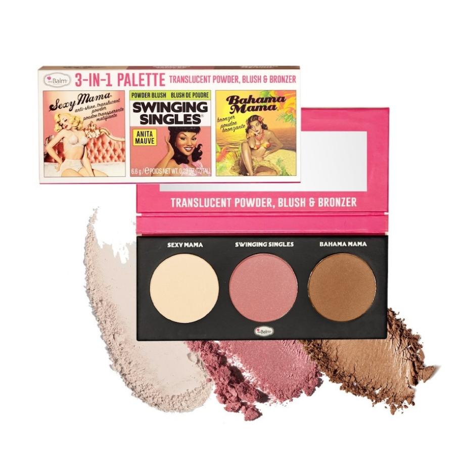 theBalm Powder, Blush & Bronzer 3 in 1 Palette