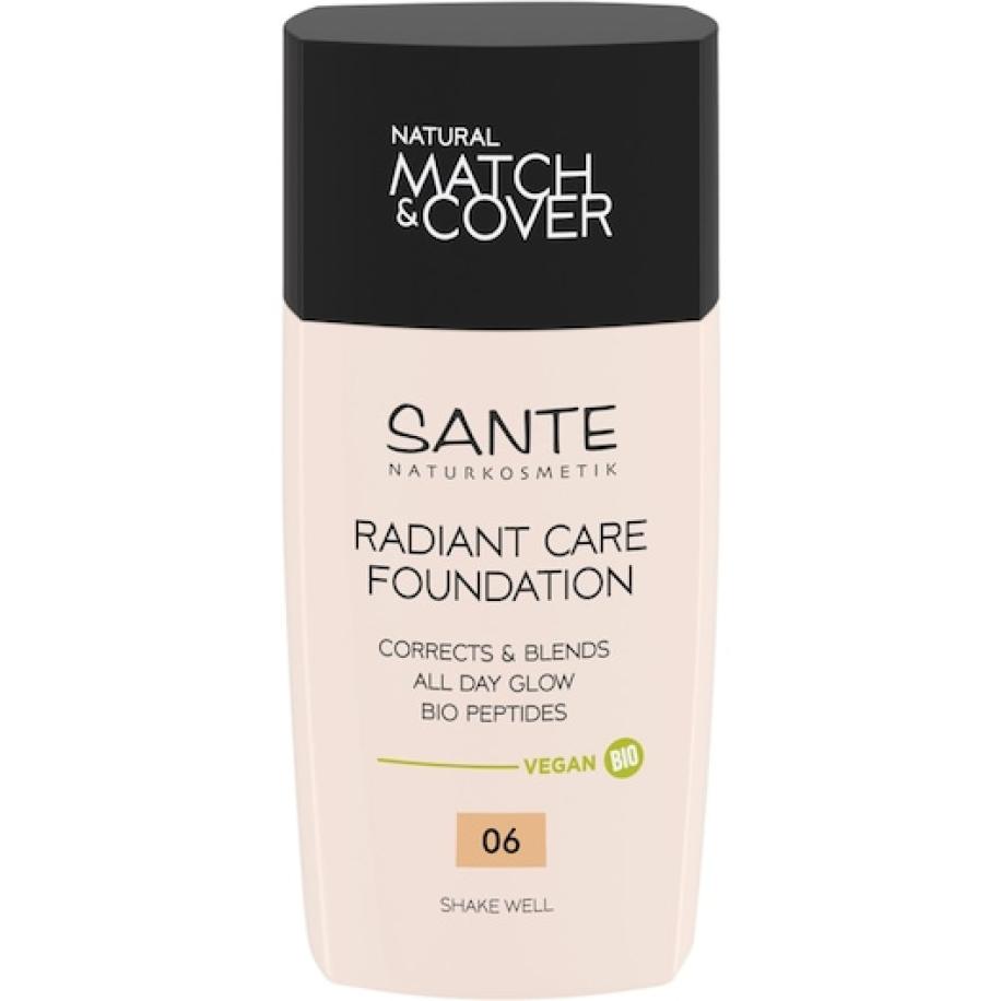 Sante Naturkosmetik Foundation & Powder Stichting Stralende Zorg Make-up gezicht Dames 30 ml