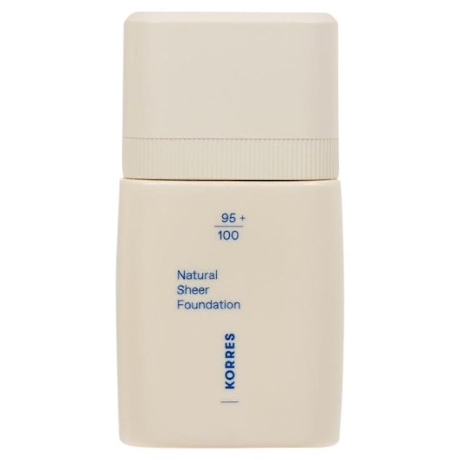Korres Foundation Natural Sheer Dames 30 ml