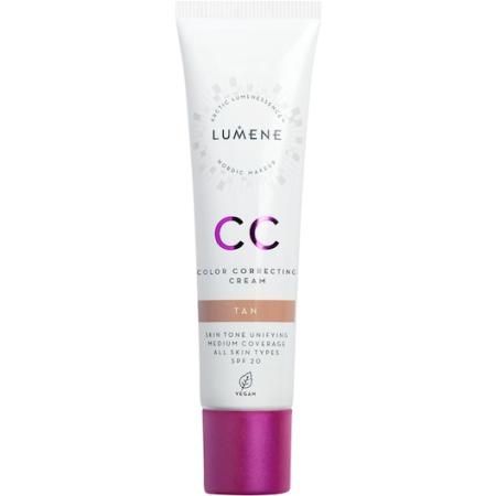 Lumene Make-up gezicht CC Kleurcorrigerende crème SPF 20 Foundation Dames 30 ml