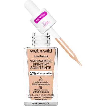 wet n wild Foundation Bare Focus Niacinamide Huidtint Make-up gezicht Dames 32 ml