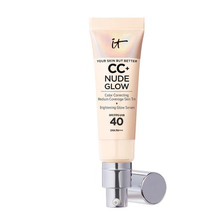 IT Cosmetics Your Skin But Better CC+ Nude Glow Medium Coverage Skin Tint + Glow Serum SPF40