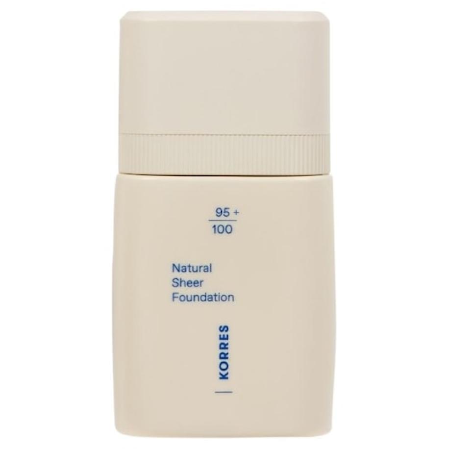 Korres Foundation Natural Sheer Dames 30 ml