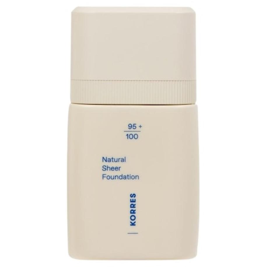 Korres Foundation Natural Sheer Dames 30 ml