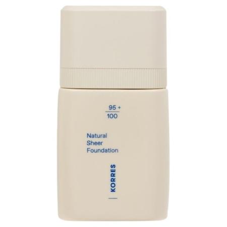 Korres Foundation Natural Sheer Dames 30 ml