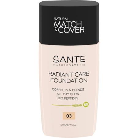 Sante Naturkosmetik Foundation & Powder Radiant Care Make-up gezicht Dames 30 ml