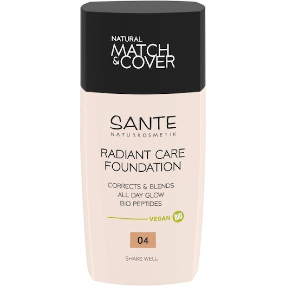 Sante Naturkosmetik Foundation & Powder Radiant Care Make-up gezicht Dames 30 ml