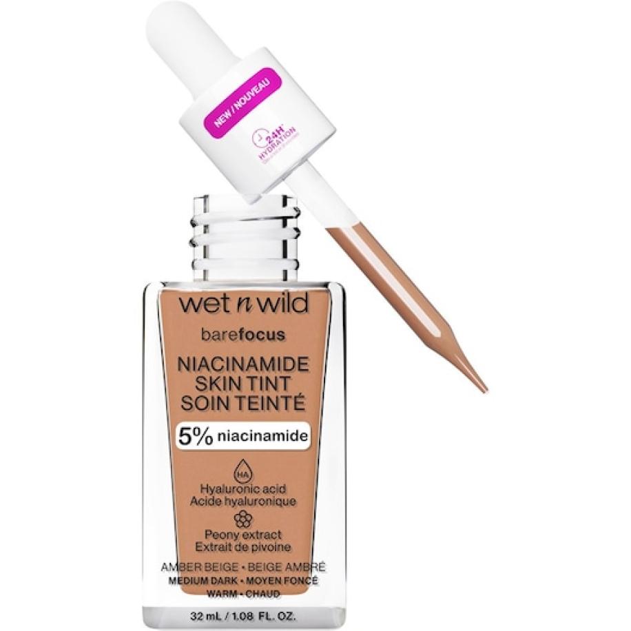 wet n wild Foundation Barefocus Niacinamide Skin Tint Make-up gezicht Dames 32 ml