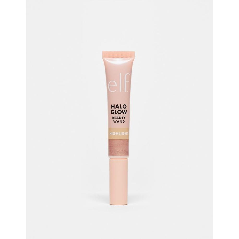 e.l.f. Halo Glow Highlight Beauty Wand in 'Rose Quartz'-Roze