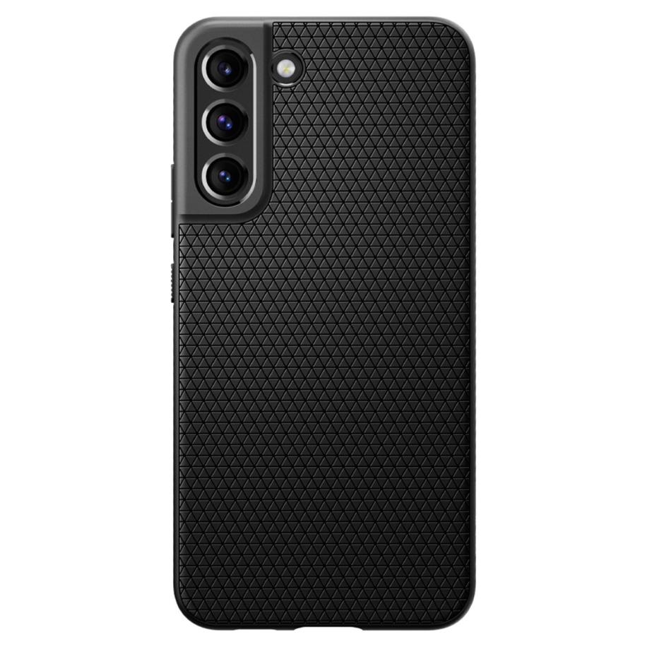 Spigen Liquid Air™ Backcover voor de Samsung Galaxy S22 - Zwart Zwart