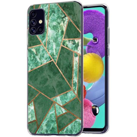 imoshion Design hoesje voor de Samsung Galaxy A51 - Green Graphic