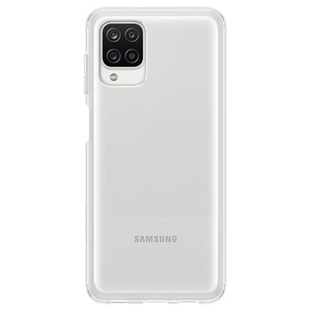 Samsung Originele Silicone Clear Cover voor de Galaxy A12 - Transparant