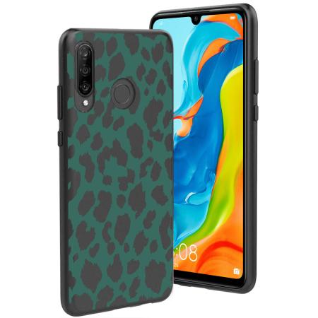 imoshion Design hoesje voor de Huawei P30 Lite - Green Leopard