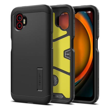 Spigen Tough Armor Backcover voor de Samsung Galaxy Xcover 7 Pro - Black