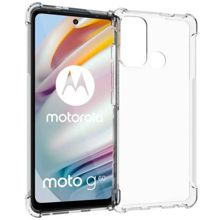 imoshion Shockproof Case voor de Motorola Moto G60 - Transparant