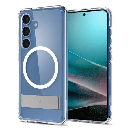 Spigen Ultra Hybrid S MagSafe voor de Samsung Galaxy S25 - White