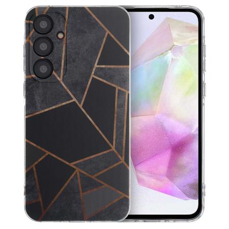 imoshion Design hoesje voor de Samsung Galaxy A35 - Black Graphic