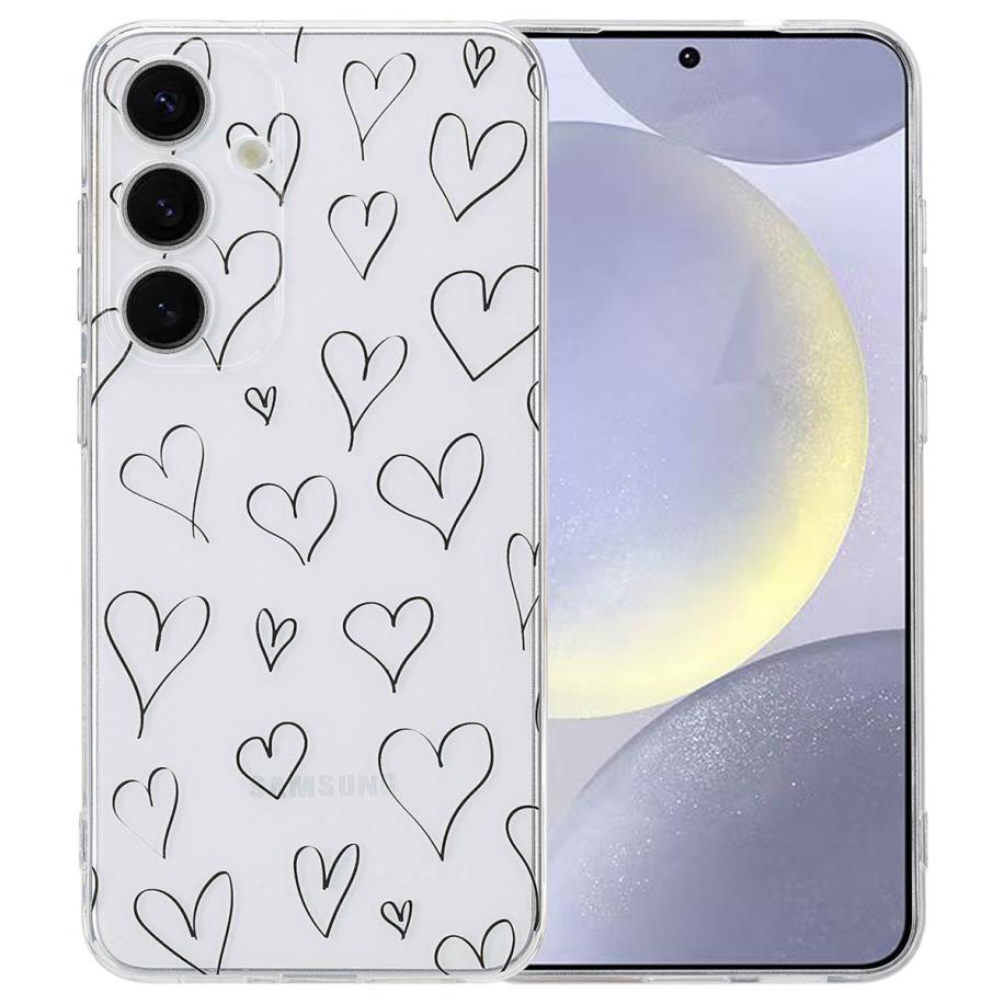imoshion Design hoesje voor de Samsung Galaxy S25 Plus - Hearts Multicolor
