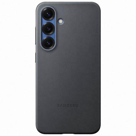 Originele KindSuit Vegan Leather Case voor de Samsung Galaxy S25 - Zwart