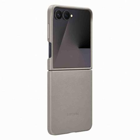 Originele KindSuit Vegan Leather Case voor de Samsung Galaxy Z Flip 7 - Taupe