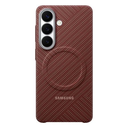 Carbon Magnet Case voor de Samsung Galaxy S26 Plus - Coral Red