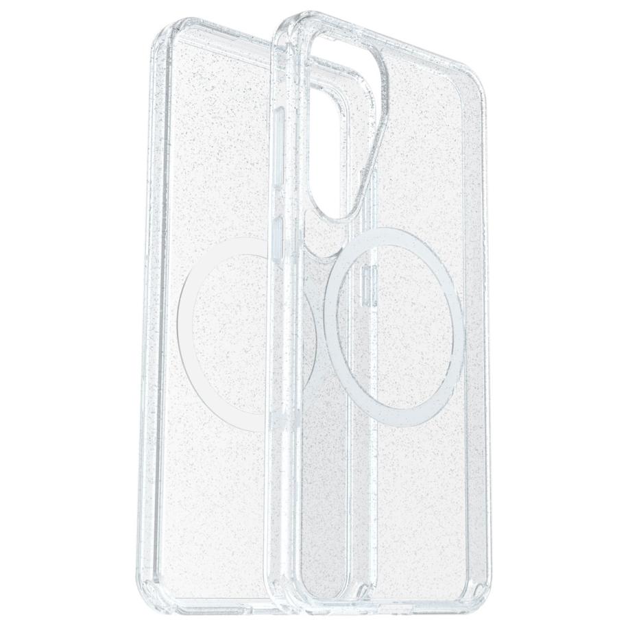 OtterBox Symmetry Clear Backcover MagSafe voor de Samsung Galaxy S25 Plus - Stardust Transparant
