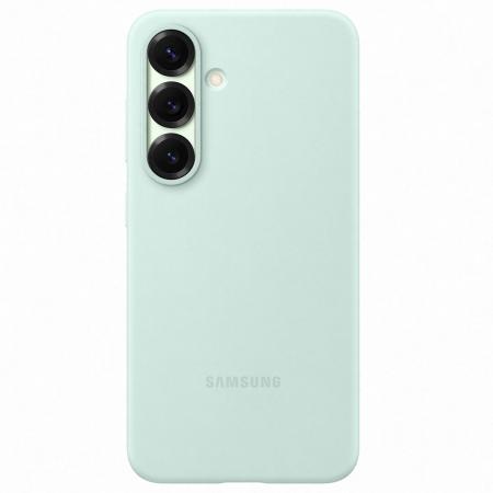 Originele Silicone Backcover voor de Samsung Galaxy S25 - Mint