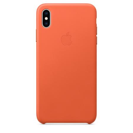 Leather Backcover voor de Apple iPhone Xs Max - Sunset