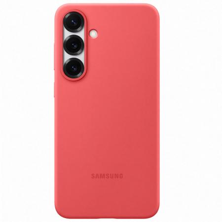 Originele Silicone Backcover voor de Samsung Galaxy S25 Plus - Peach