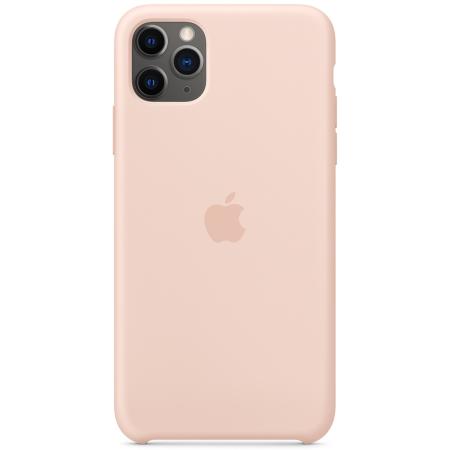 Silicone Backcover voor de Apple iPhone 11 Pro Max - Pink Sand