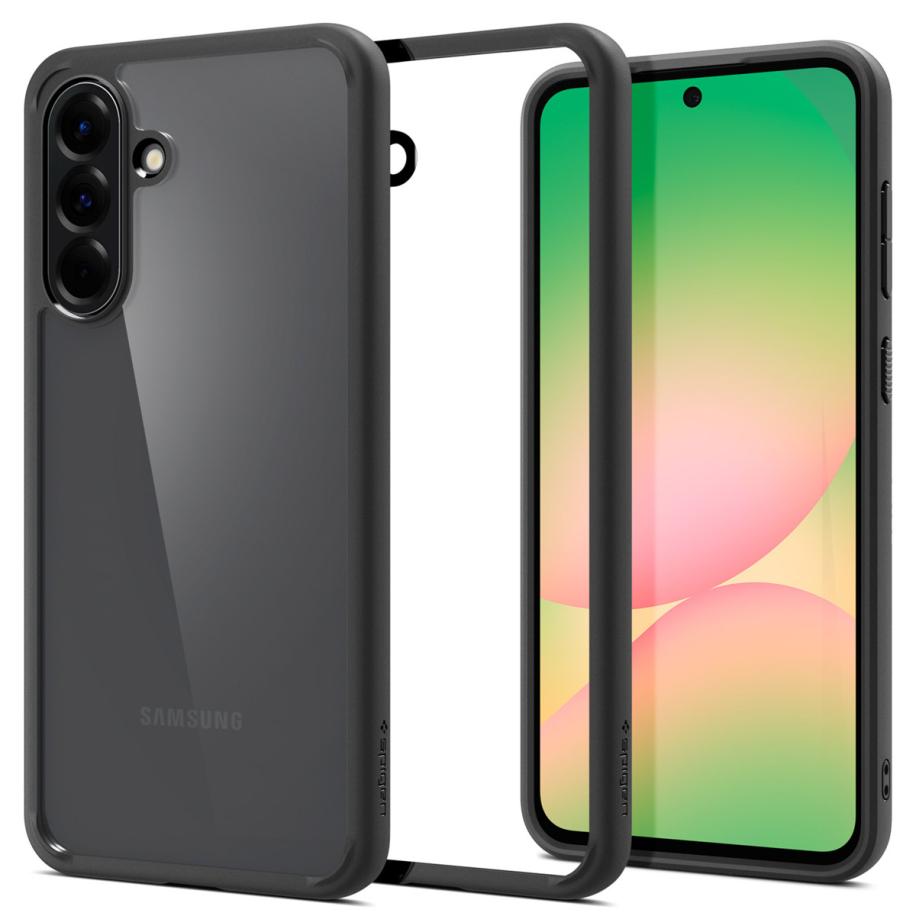 Spigen Ultra Hybrid Backcover voor de Samsung Galaxy A56 - Matte Black Zwart