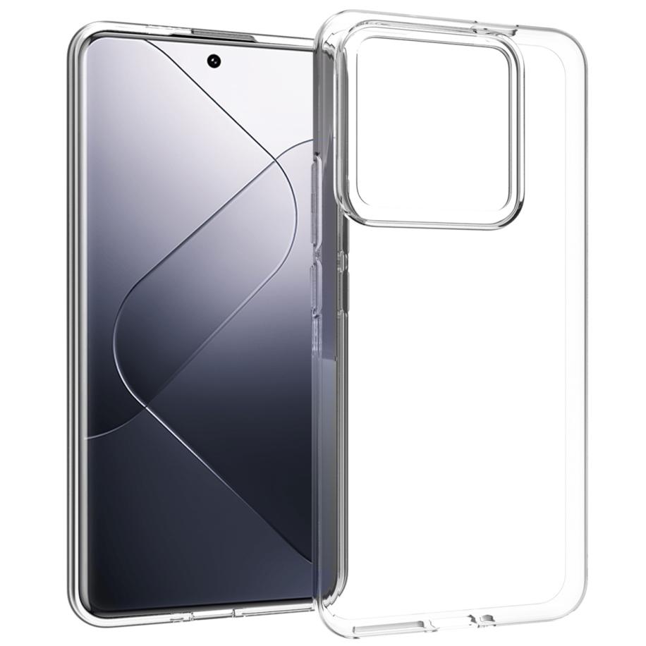 Accezz Clear Backcover voor de Xiaomi 14 Pro - Transparant Transparant