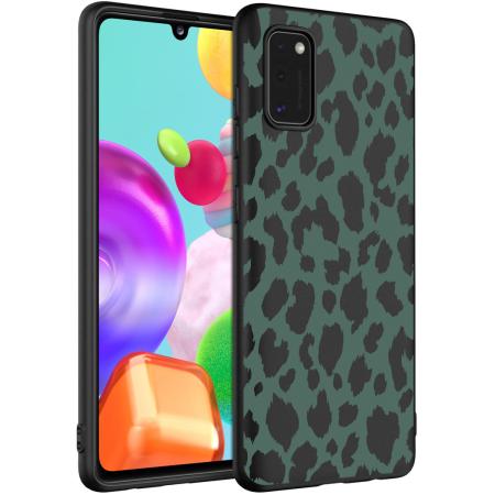 imoshion Design hoesje voor de Samsung Galaxy A41 - Green Leopard