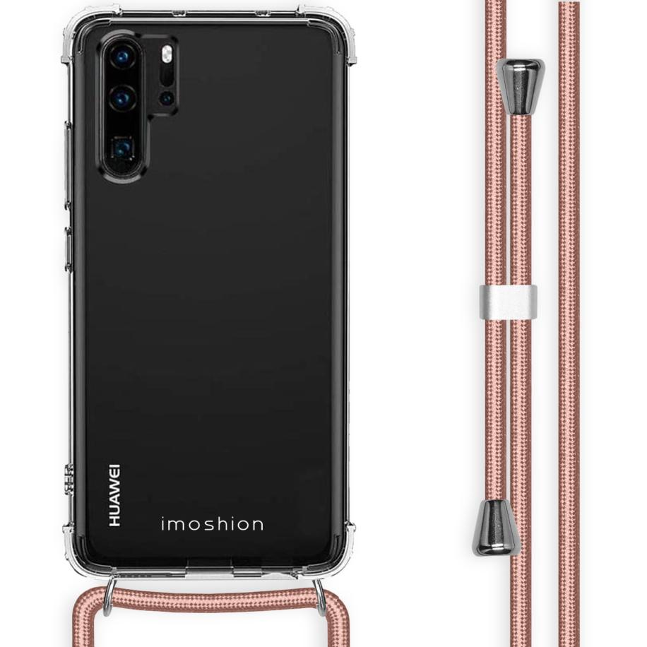 imoshion Backcover met koord voor de Huawei P30 Pro - Rosé Goud Transparant