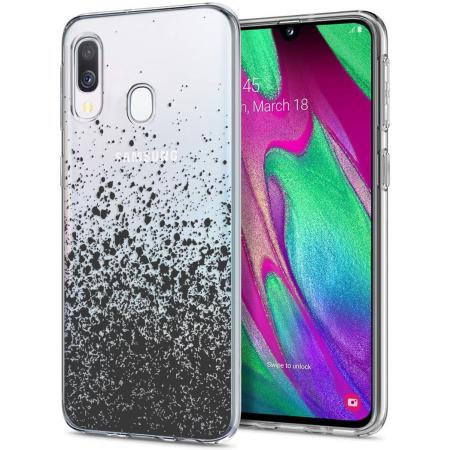 imoshion Design hoesje voor de Samsung Galaxy A20e - Splatter Black