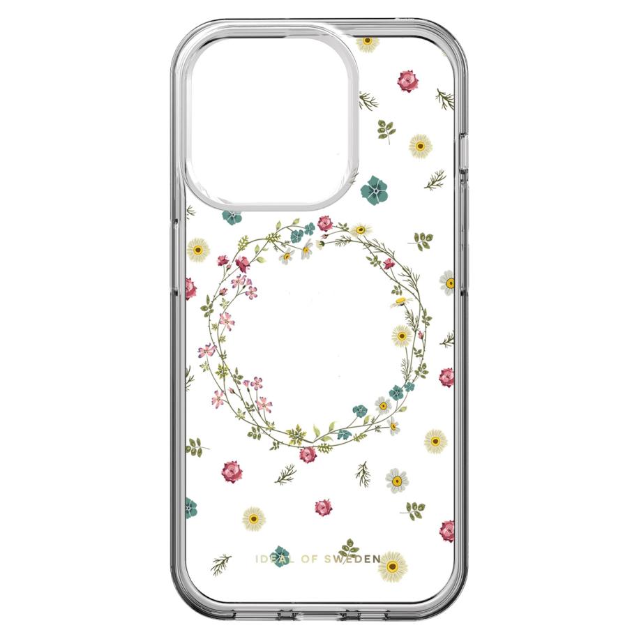 iDeal of Sweden Mirror Case voor de Apple iPhone 15 Pro - Petite Floral Multicolor
