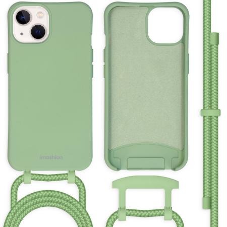 imoshion Color Backcover met afneembaar koord voor de Apple iPhone 13 - Groen