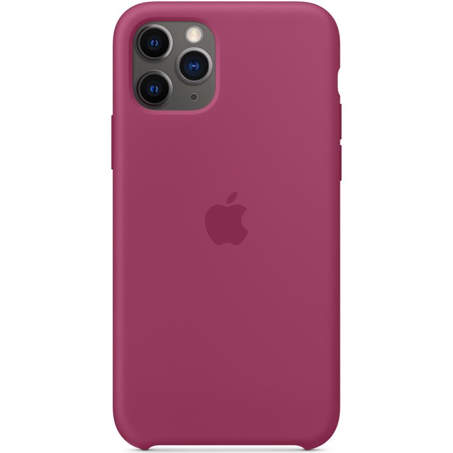 Silicone Backcover voor de Apple iPhone 11 Pro - Pomegranate Roze