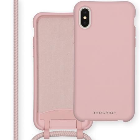 imoshion Color Backcover met afneembaar koord voor de Apple iPhone X / Xs - Roze