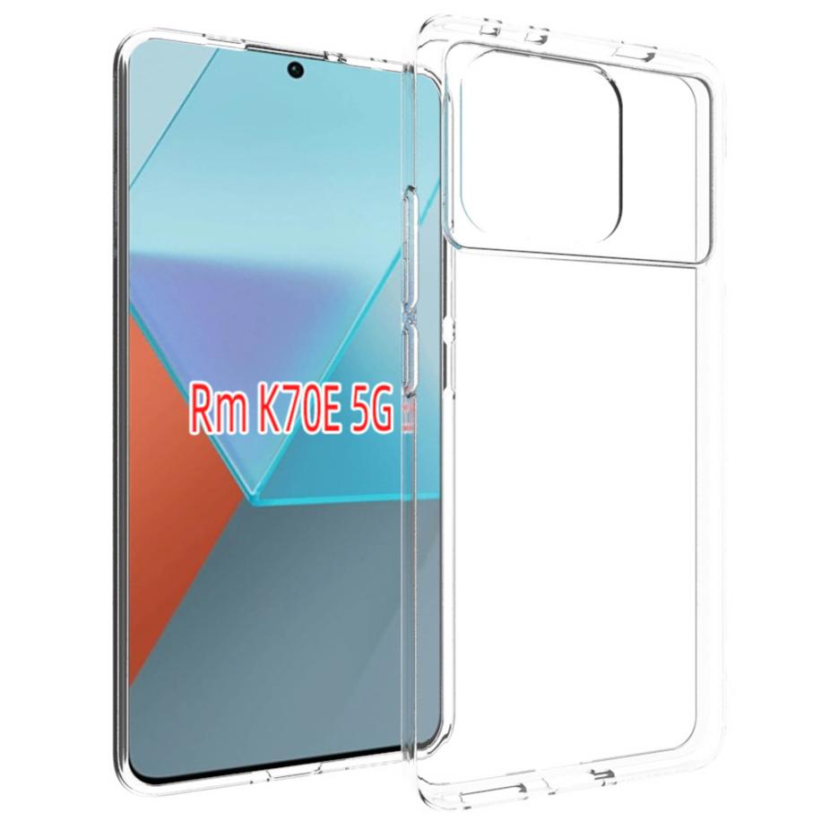 Accezz Clear Backcover voor de Xiaomi Poco X6 Pro - Transparant Transparant