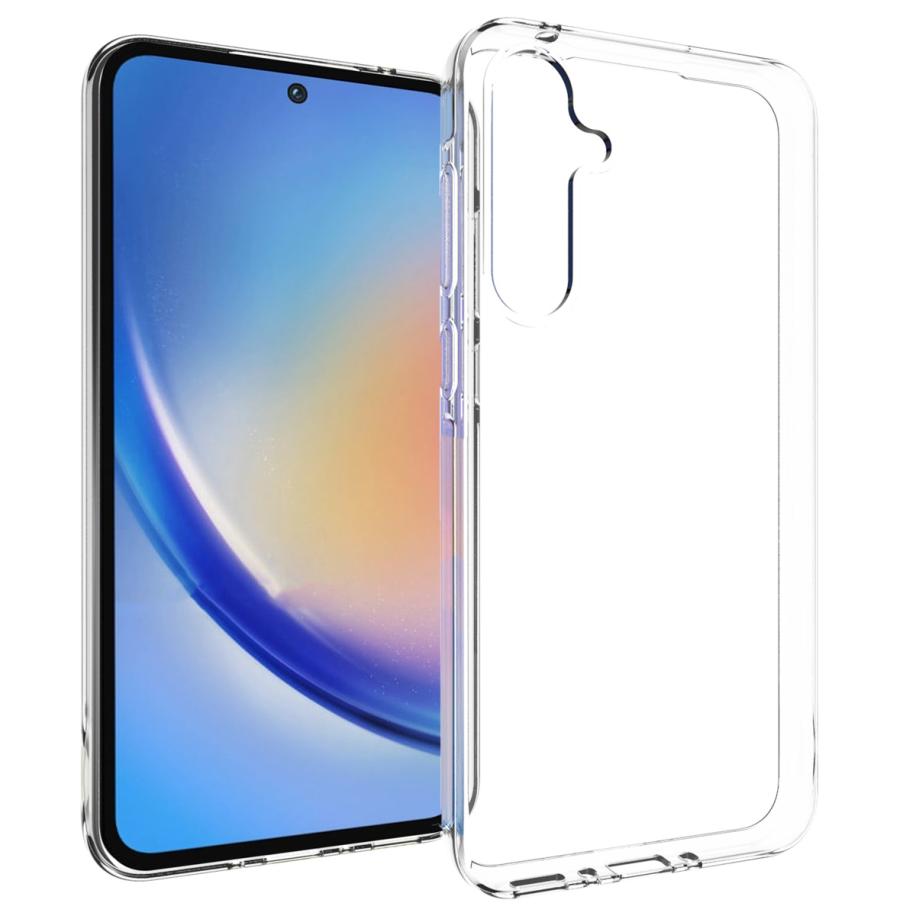 Accezz Clear Backcover voor de Samsung Galaxy A35 - Transparant Transparant