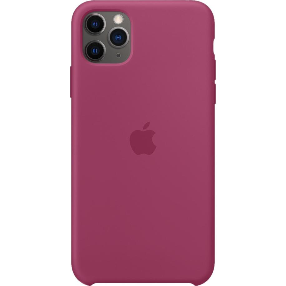 Silicone Backcover voor de Apple iPhone 11 Pro Max - Pomegranate Roze